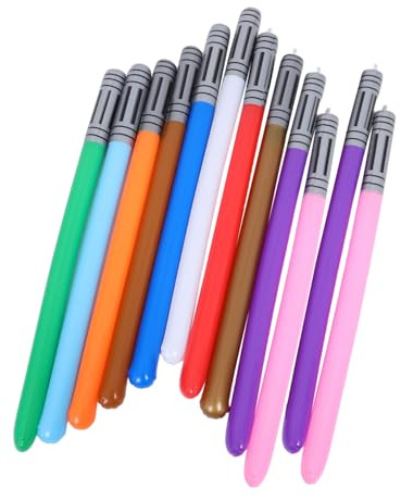 TOYANDONA 12 Piezas Inflables Luminosas para Juguetes Seguros y para Fiestas Infantiles Rellenos para Bolsas de Cumpleaños Infantiles