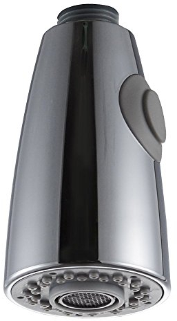 Deux Fonctions Robinet Cuisine Remplacement Extractible pour Douchette Evier Cuisine tête de pulvérisation en chrome 1/2 L'interface