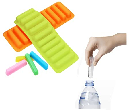 Silicone Ice Cube Stick Tray Water Bottle Non Stick Mould Pop Out Baking Molds