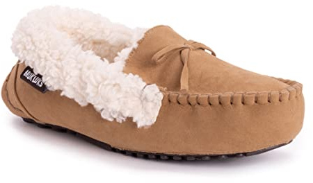 MUK LUKS Women's Jaylah Slipper, Pantofole Donna, Cammello, 39 EU
