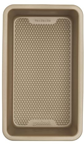 GoodCook BestBake Nonstick Textured Carbon Steel Loaf Pan, 9 x 5, Bronze
