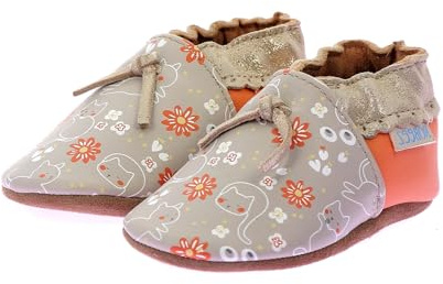 Robeez Fille Valley Nap, Gris Clair, 19/20 EU