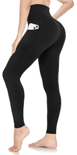 ACTINPUT Leggings for Women Soft High Waisted Tummy Control Leggings Gym Sports Workout Running Yoga Pants
