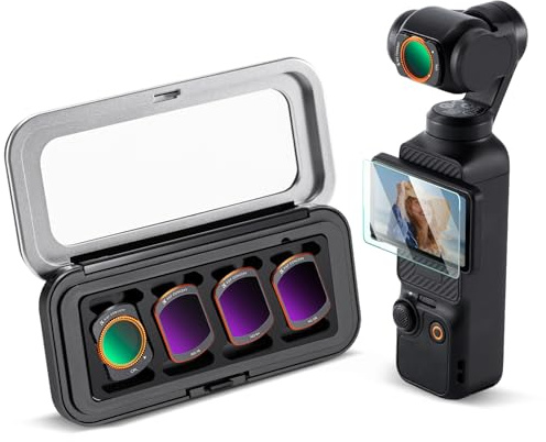 K&F CONCEPT FD161 ND Filter Set kompatibel mit DJI Osmo Pocket 3/4