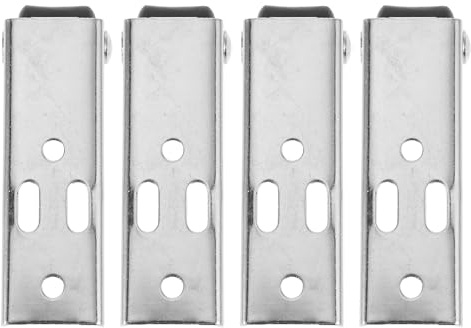 OSALADI Lot de 4 Roulettes Pivotantes Silencieuses à Billes pour Meubles, Roulettes Verticales Universelles de Remplacement, Petites Roues Robustes pour Appareils Cuisine et Chariots,