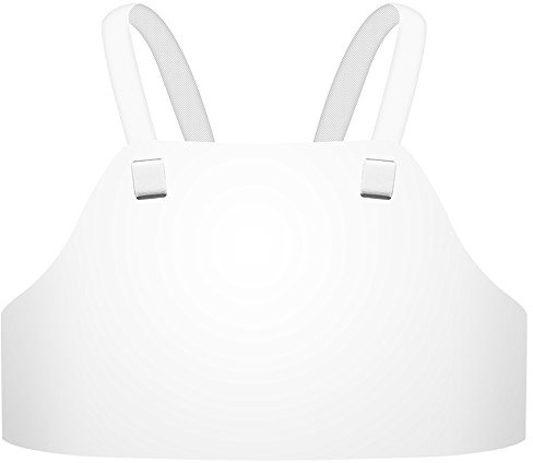 LEONARK Fäktning Sport Hema Bröstskydd - Bröstskydd för Fotboll Rugby Volleyboll Baseball etc - Plastron för Folie Epee Sabre Fäktare (Male, XL)