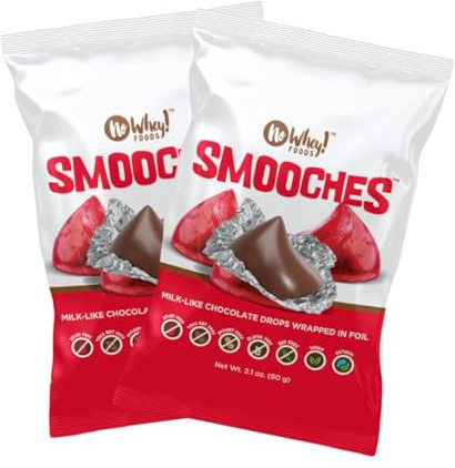 Valentine's Red Smooches, 2 PK, Vegan, Dairy Free, Allergy Friendly