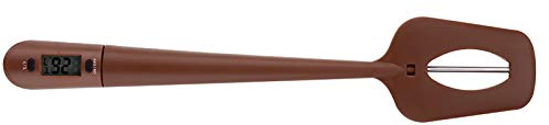 Spatule Thermomètre à Chocolat Numérique, 2 en 1 Thermomètre à Lecture Instantanée et Agitateur pour la Cuisine Cuisson Cuisson BBQ Bonbons Sauce au Chocolat Confiture