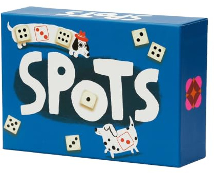 CMYK Spots Dice Game – A Game About Rolling Dice, Pushing Your Luck, and Dogs!