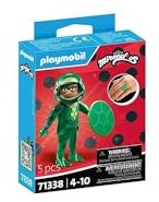 PLAYMOBIL Miraculous 71338 Carapace mit Ring und Charm, ab 4 Jahren
