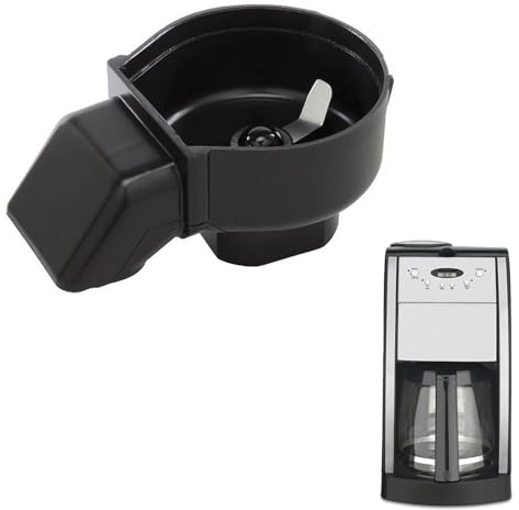 KINLYBO DGB-500GRD Coffee Maker Grinder Basket with Stainless Steel Blade for Cuisinart Grinder, Washable Coffee Grinder Replacement Parts DGB-475, DGB-500, DGB-550, DGB-600BC, DGB-625, DGB-650BC