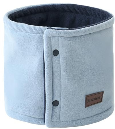 Onvavient Schlauchschal Herren Damen Winddicht Loop Schal Multifunktionstuch Warmer Doppelseitiger Halstuch mit Knöpfen Halswärmer Elastisch für Skifahren Motorrad Fahrrad Laufen Outdoor Sport