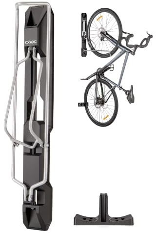 CXWXC Cykelhållare garage – svängbart cykelväggfäste – cykelkrok för garaget, utrymmesbesparande, cykelinre förvaring för vägcyklar, MTB och hybridcyklar