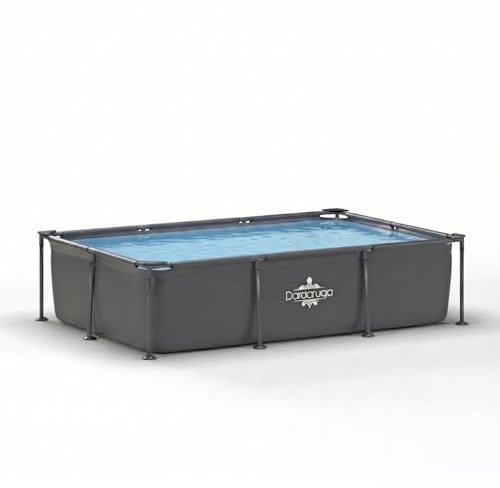 Dardaruga Piscina Fuori Terra 260 x 160 x 65 cm | Mod. MAYA (2026) | Marchio Italiano | Materiali PREMIUM Liner Multistrato Design Elegante | Garanzia e Assistenza ITALIA