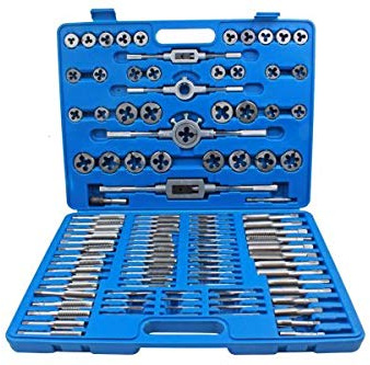 US PRO Tools 110 Piece AF & Metric Tap and Die Set 2654