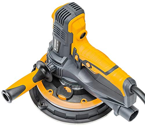 Lijadora de yeso de mano 1400 W LED 360° bolsa y 12 discos de lijado, Lijadora de pared, Herramientas eléctricas