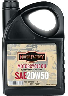GZM Olio Motore Originale 20W-50 Minerale per MOTORI MOTO Harley Davidson 4 Litri