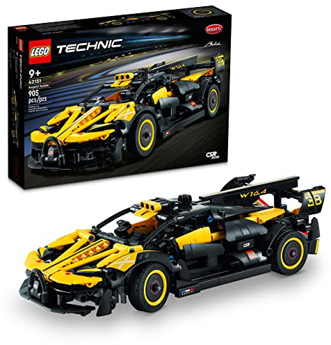 LEGO Technic Bugatti Bolide Racing Car Building Set - Model and Race Engineering Toy for Back to School, Collectible Sports Car Construction Kit for Boys, Girls, and Teen Builders Ages 9+, 42151