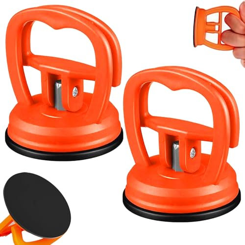 Ventosa Para Coche Abolladuras, 2Pcs Ventosa Abolladuras Extractor, Ventosas para Coche, Ventosa de Vacío para Reparación de Abolladuras, para Elevación y Movimiento de Vidrio, Azulejos y Pantallas