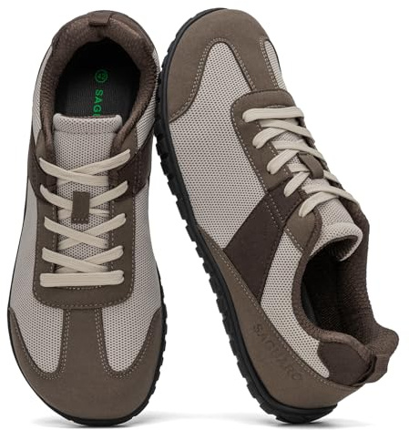 SAGUARO Zapatillas Barefoot Hombre Calzado Minimalistas con Puntera Ancha para Uso Diario, Talla 39-48