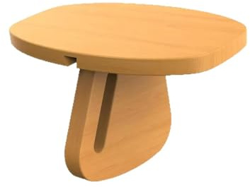 kowaku Training Bench Wooden Meditation Stool Balance Seat Stability Chair Detachable Assembly Design Solid Wood Construction Suitable for Home Practice and Studio