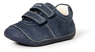 Geox B Tutim, Zapatos para primeros pasos Niños, Azul Navy, 20 EU