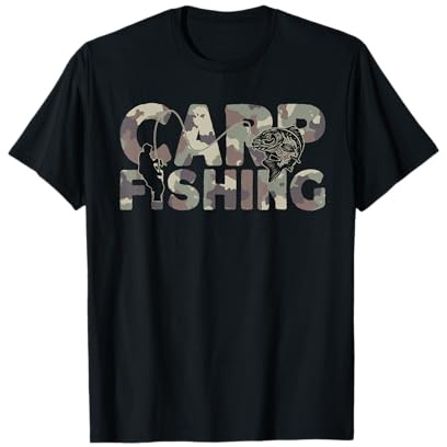 Pêche à la Carpe - Camouflage T-Shirt