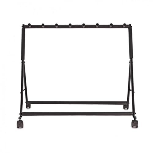 Gear4music Soporte para varias guitarras con ruedas