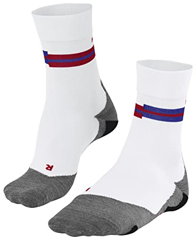 FALKE Herren Laufsocken RU5 Race M So Funktionsmaterial antiblasen 1 Paar, Weiß White 2021, 46-48