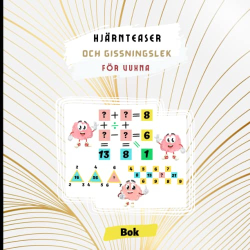 Hjärnteaser och gissningslek för vuxna: Logisk pusselbok att fylla i ,Anta en intellektuell utmaning med matematiska och logiska pussel | resonemang ... i Math gåtor | Vuxen, man, kvinna, vänner