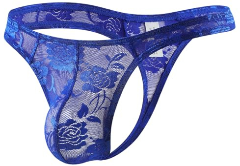 Casey Kevin Stringtrosa herr spets sexiga underkläder stringtrosa transparent