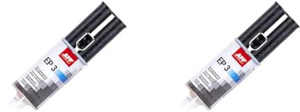 APP EP 3 Colle epoxy bi-composant | Résine époxy transparente + durcisseur | 2 x 15 ml (Lot de 2)
