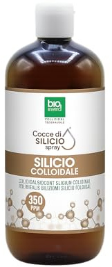 Silicium liquide. Silicium colloïdal effet immédiat et durable. Anti-âge naturel pour une peau lisse. Combat l'apparence des rides. Chaque flacon contient 500 ml - 350 ppm.