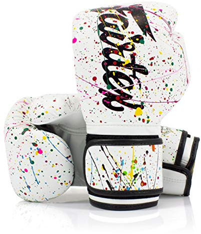 Guantoni da Boxe Fairtex BGV14 Muay Thai in Microfibra per Uomini, Donne, Bambini | Guanti MMA| Guantoni da Boxe di Qualità Premium, Leggeri e Assorbenti agli Urti