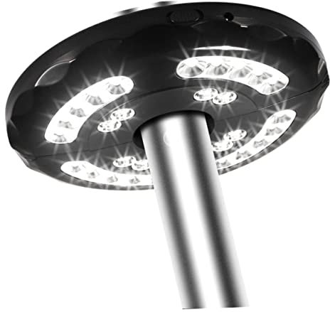 Mikikit Campinglaterne Lagerfeuer Im Freien Schirmlampe Campingleuchte Für Den Außenbereich Zelt Licht Draussen Römischer Regenschirm