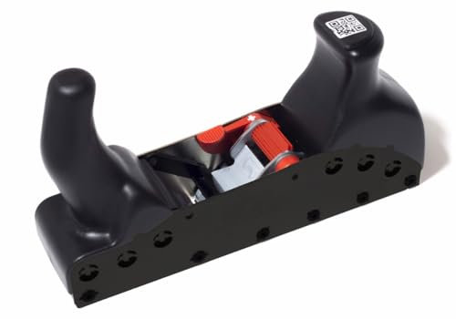 RALI 220 EVO B: Handhobel ohne Nachschärfen für die Holzbearbeitung mit zwei Schnelleinstellungen – Schnitttiefe und Gegenmesser | Professioneller Tischlerhobel – immer einsatzbereit