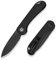 CIVIVI Elementum Slip Joint Taschenmesser Klappmesser 7,52 CM 14C28N Klinge G-10 Griff, Outdoor EDC-Messer C18062AJ-1 (Schwarz)