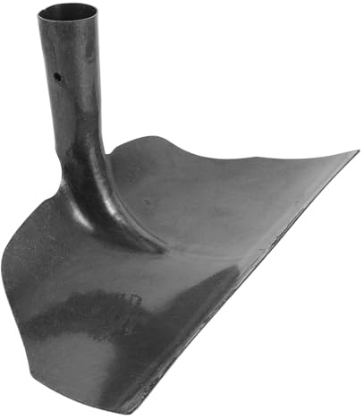 Abaodam Pala Metálica para Estiércol De Granja y Corral 30 Cm para Limpieza De Establos De Vacas y Caballos Herramienta Resistente Multifuncional para Granjeros