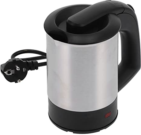 Generic Hervidor de Agua, 220 V, 0,5 L de Capacidad, Hervidor Eléctrico de Acero Inoxidable con Apagado Automático para Viajes, Hogar, Cocina