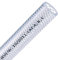 FLEXTUBE TX Ø 25mm x 4,5mm (1 Zoll), 10m lang PVC Schlauch mit Gewebe, Lebensmittelecht durchsichtig flexibel Druckschlauch Druckluftschlauch Lebensmittelschlauch Wasserschlauch Luftschlauch