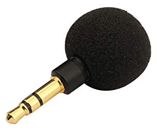 Futheda 3.5mm Mini Stereo Directional Microphone Mic Compatible with Mobile Phone Pad PC Laptop Studio Video Recording Noise Cancelling Small Mic Plug and Play