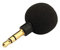 Futheda 3.5mm Mini Stereo Directional Microphone Mic Compatible with Mobile Phone Pad PC Laptop Studio Video Recording Noise Cancelling Small Mic Plug and Play