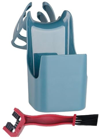 Cassetta degli attrezzi per bicicletta – cassetta per biciclette, scatole per olio | Strumento per la pulizia della catena di alta qualità e resistente agli spruzzi d'acqua con spazzole, olio per