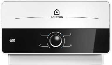 Ariston Aures Multi 5kW FR – Chauffe-Eau Instantané Électrique Haute Pression – 32A – Multipoints de Puisage pour Confort Immédiat – Conçu pour une installation en France
