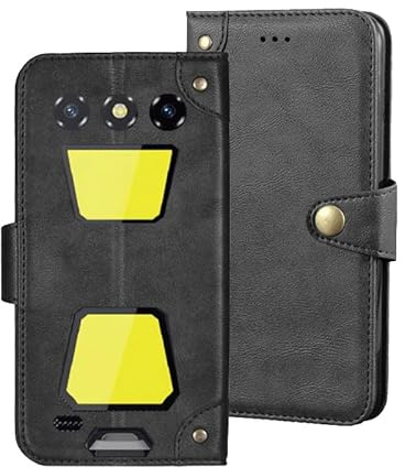 Auotu Funda with protección de la cámara Capirotazo Billetera Carcasa Caso Flip PU Cuero Magnetico Case Caja Cover para OUKITEL G5 (2025) Outdoor Smartphone (Negro)