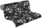 A.S. Création Pure Elegance Vliestapete mit floralem Muster 0,53 x 10,05 m – Schwarz, Grau, Silber - Tapete mit Blättermotiv Made in Germany - 397685