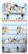 hermet Bluey, Bettwäsche-Set für Einzelbett, Einzelbett, Bettlaken, Spannbettlaken, Kissenbezug, 100% Baumwolle, offizielles Produkt