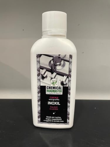 Inoxil crema antigraffico per acciaio inox 250 ml