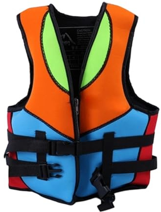 Genérico Traje de baño para niñas diseño Ideal Piscina Playa Actividades acuáticas al Exterior Recomendado Edad 1 a 12 años Uso Diario Temporadas múltiples (Orange, 9-12Years)
