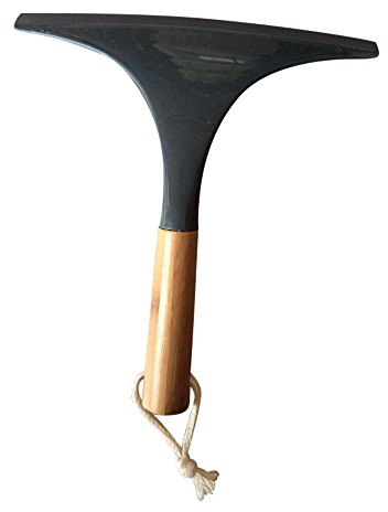 MSV Tergipavimento per Bagno e Doccia con Gancio a Parete - bambù